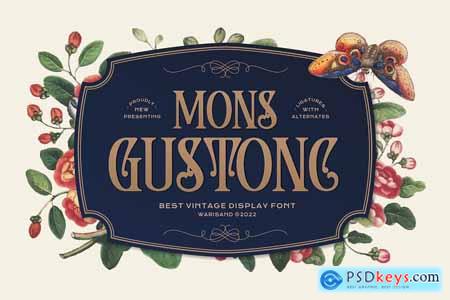 Mons Gustonc - Vintage Font