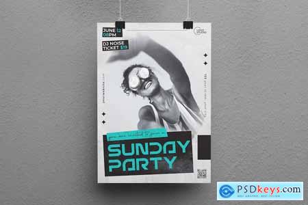 Sunday Party Flyer