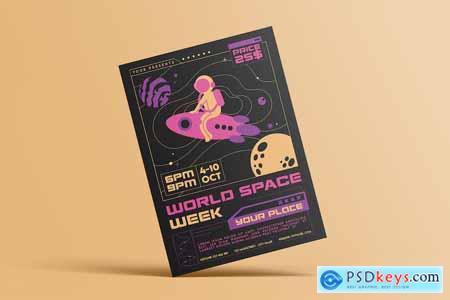 World Space Week Flyer