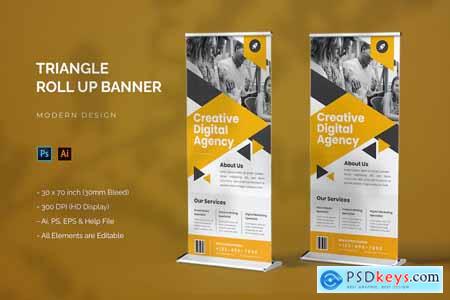 Triangle Creative - Roll Up Banner