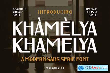 KHAMELYA Font