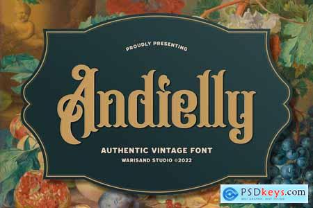 Andielly - Vintage Font