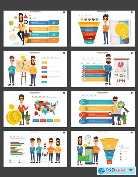 Business Animation Powerpoint Templates