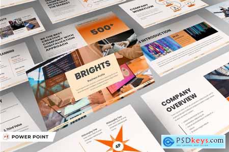 Bright Digital Business Profile PPT 002