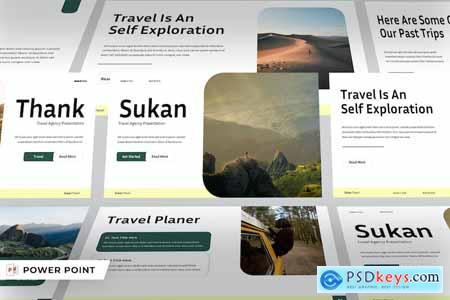 SUKAN - Travel Agency PPT Presentation Templates