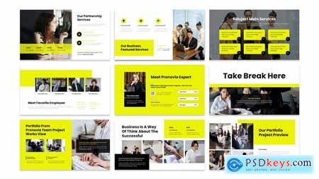 Pronovio - Business PowerPoint Template