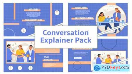 After Effects Conversation Explainer Animation Scene Pack 45523607