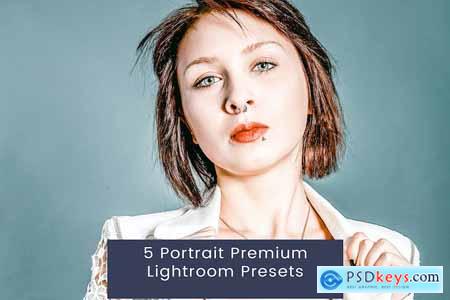5 Portrait Premium Lightroom Presets