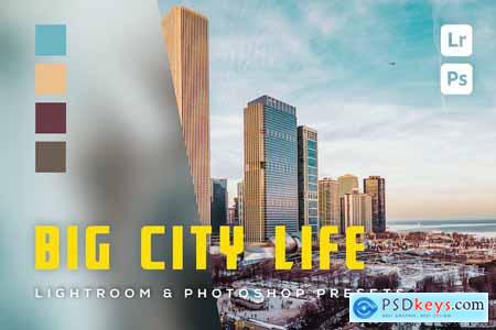 6 Big City Life Lightroom and Photoshop Presets