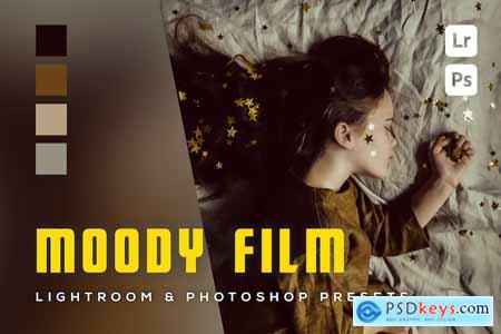 6 Moody Film Lightroom and Photoshop Presets