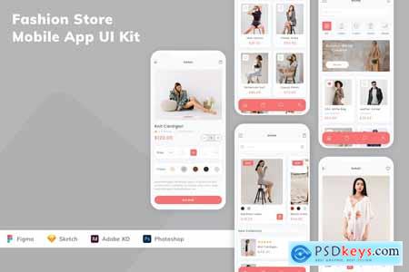Fashion Store Mobile App UI Kit