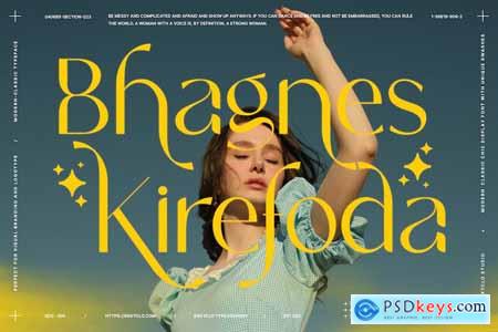 NCL Bhagnes Kirefoda - Modern Chic Display Font