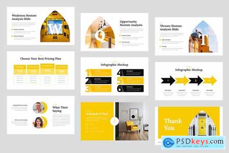 Hostate  Single Property PowerPoint Template