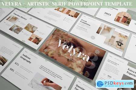 Velyra - Artistic Serif Powerpoint Template