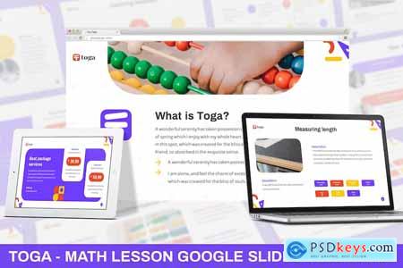 Toga - Math Lesson Google Slides Template