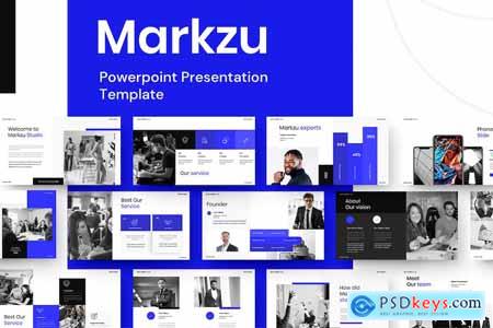 Markzu  Business PowerPoint Template