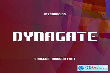 Dynagate - Modern Font