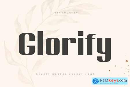 Glorify - Beauty Modern Luxury Font