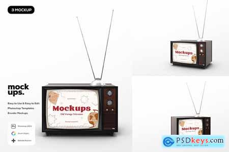 Analog Television Mockup