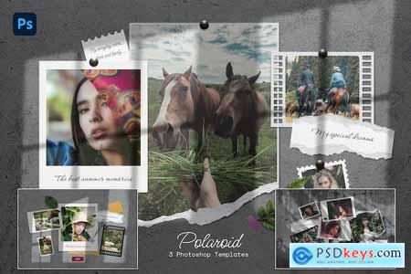 Polaroid Photo Templates WATV2T6