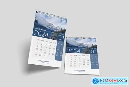 Wall Calendar Mockup