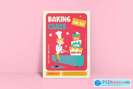 Baking Class Flyer