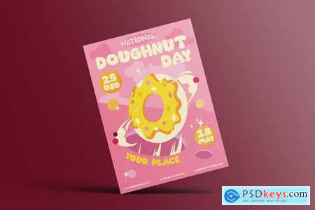 National Doughnut Day Flyer WYLYDQ9