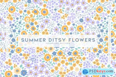 Summer Ditsy Flowers