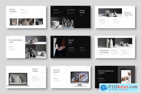 Fulana  Simple Business PowerPoint Template