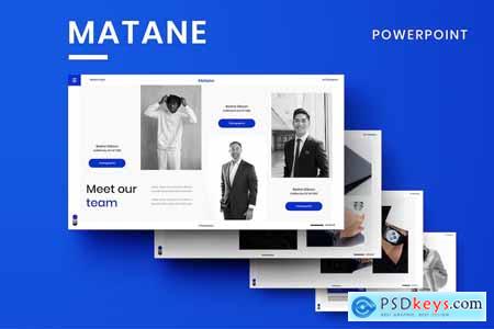 Matane  Business PowerPoint Template