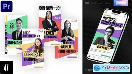 Conference Instagram Stories For Premiere Pro 44913500