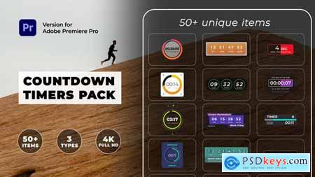 Countdown Timers Pack Premiere Pro 34033027