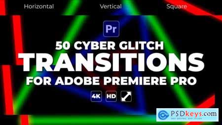 Cyber Glitch Transitions For Premiere Pro 44962978