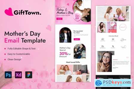 Mother's Day Email Newsletter Template