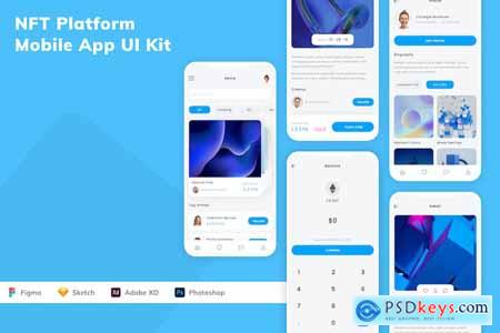 NFT Platform Mobile App UI Kit