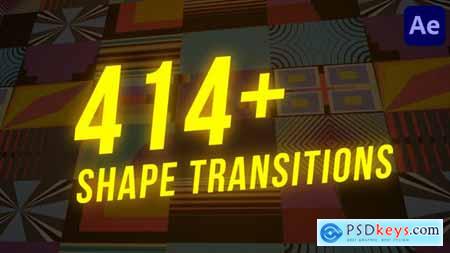 414+ Shape Transitions for After Effects 45372489