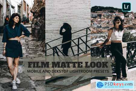 Film Matte Look Lightroom Presets Dekstop Mobile