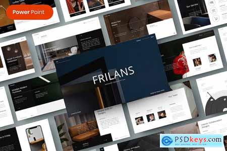 Frilans– Interior Design Business PowerPoint Templ