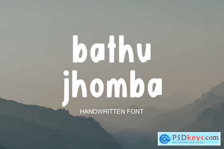 BathuJhomba font