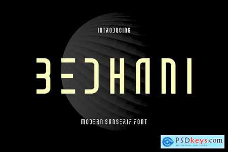 Bedhani font