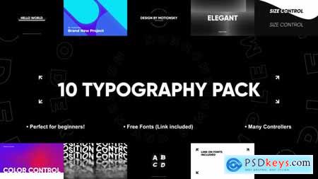 10 Special Typography Pack Premiere Pro 45028813