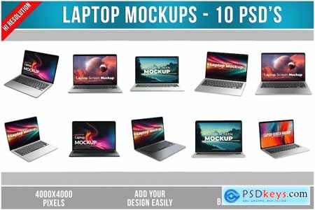 Laptop Mockups 7HUKD9U