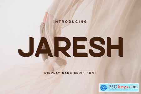 Jaresh - Display Sans Serif Font