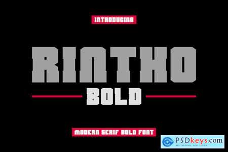 RinthoBold font