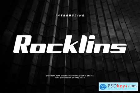 Rocklins Modern Font