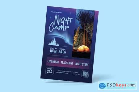 Night Camp Flyer