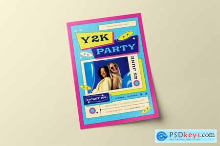 Y2K Party Flyer