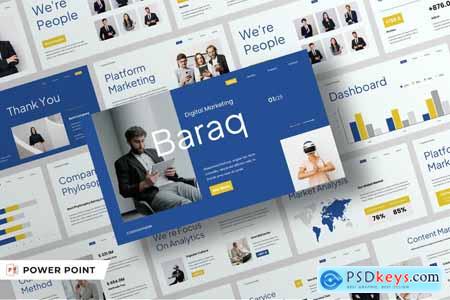 BARAQ - Digital Marketing PPT Templates