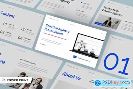 MUSE - Creative Agency PPT Templates