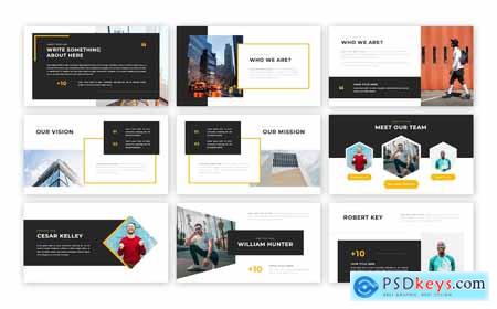 Squared PowerPoint Template